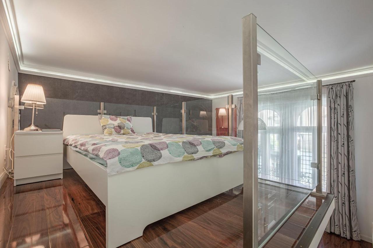 Luxury Art Deco Flat / Big Balcony Appartement Boedapest Buitenkant foto