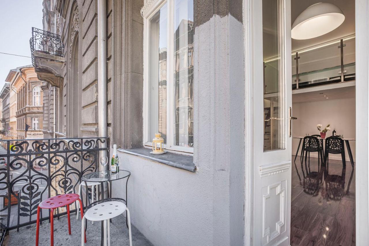 Luxury Art Deco Flat / Big Balcony Appartement Boedapest Buitenkant foto