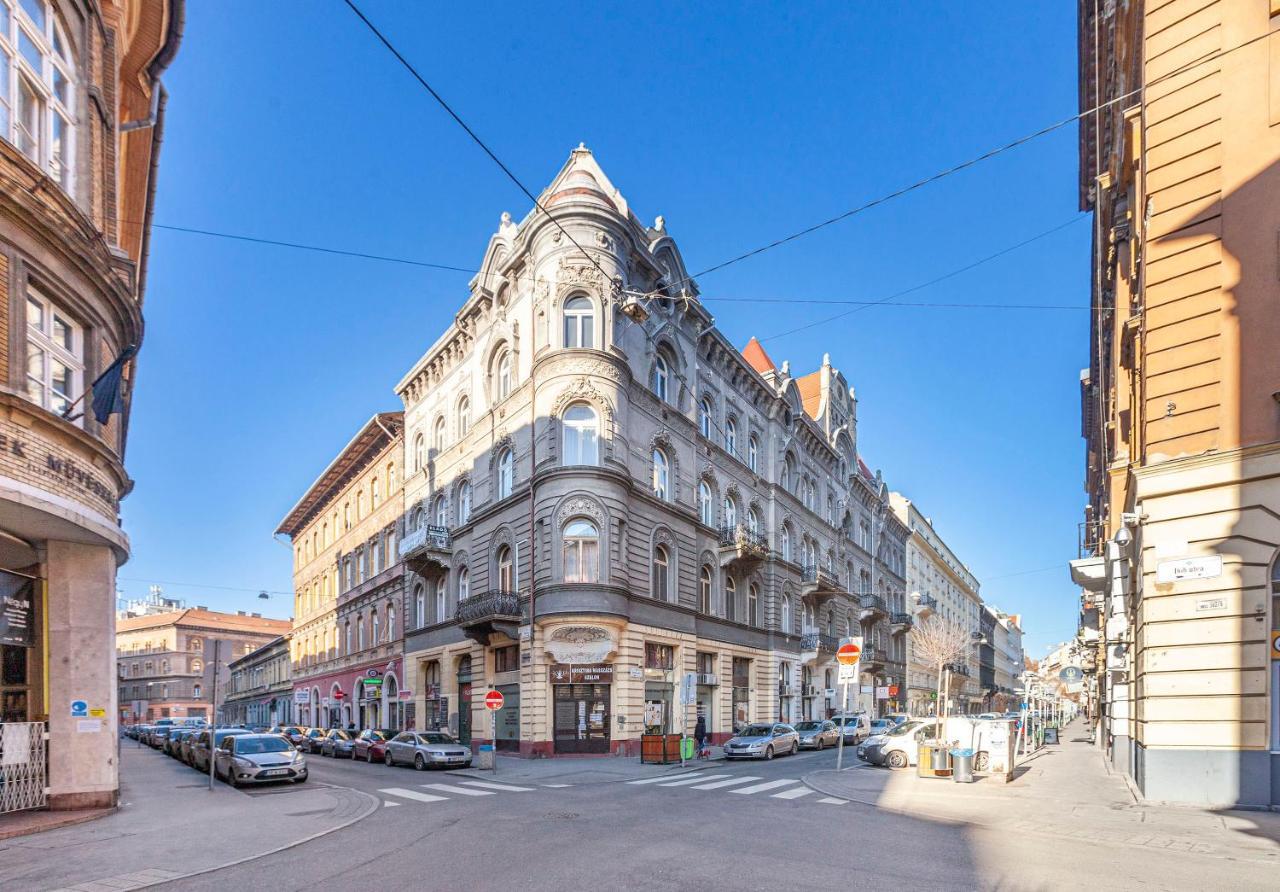 Luxury Art Deco Flat / Big Balcony Appartement Boedapest Buitenkant foto
