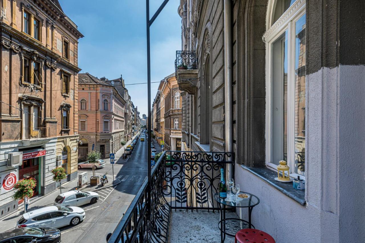 Luxury Art Deco Flat / Big Balcony Appartement Boedapest Buitenkant foto